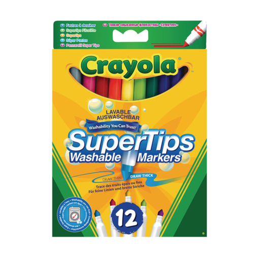 Picture of CRYOLA MARKERS SUPERTIPS X12